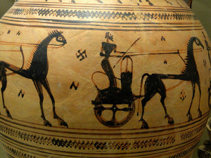 Chariot-and-Swastika-Athens-c700-BC