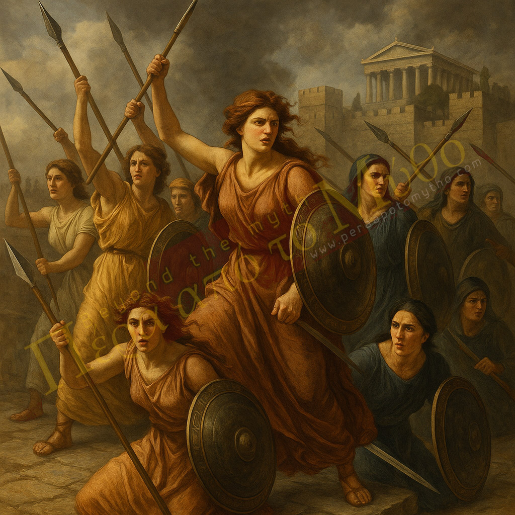 Οἱ γυναῖκες τοῦ Ἄργους ὑπερασπίζονται τὴν πόλη